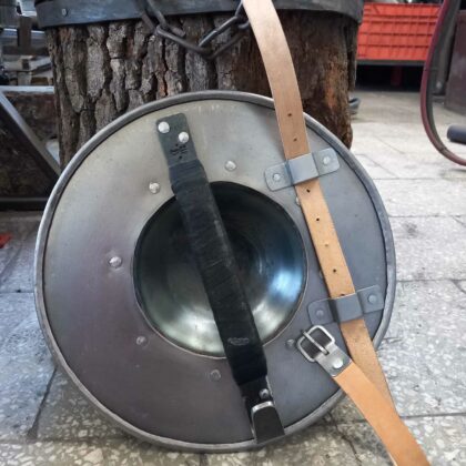 Steel buckler