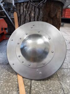 Steel buckler