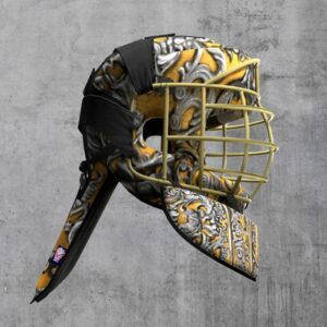 Soft training helmet with neck protection PRINT