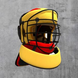 Soft training helmet with neck protection DUO