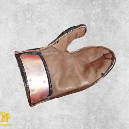 Under shield glove with plates