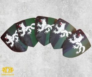 Custom painted shield neck protection