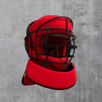 Soft training helmet with neck protection