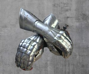 Gothic stylized gloves