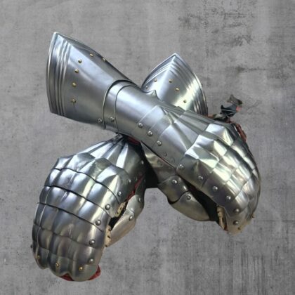 Gothic stylized gloves