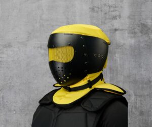 Plate mask soft helmet