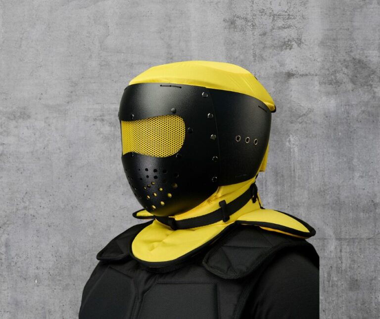 Plate mask soft helmet