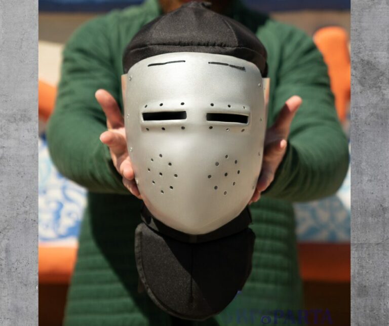 Knight visor soft helmet
